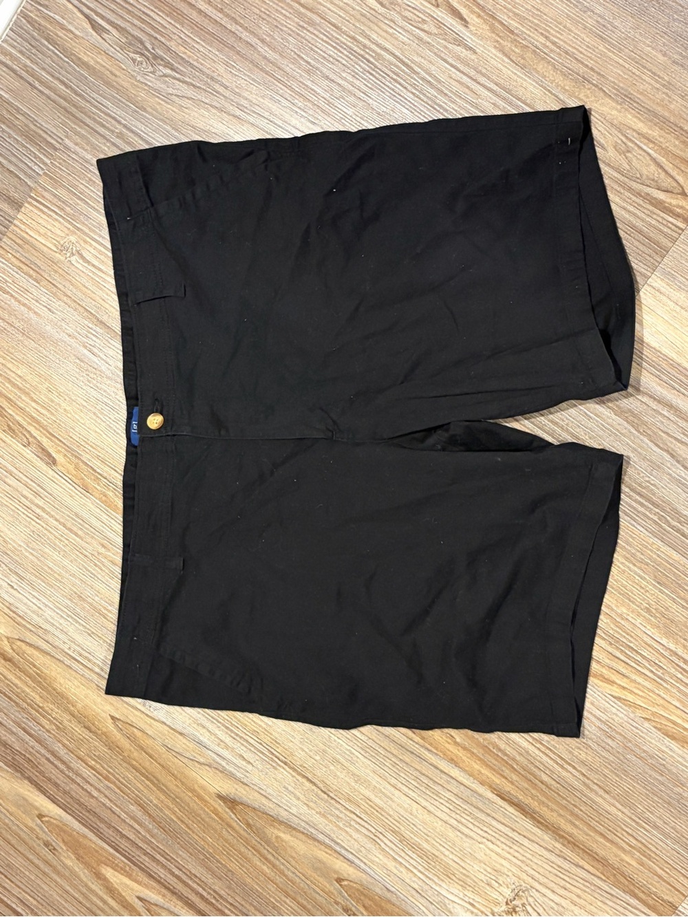 George Black Flat Front Men's Shorts
